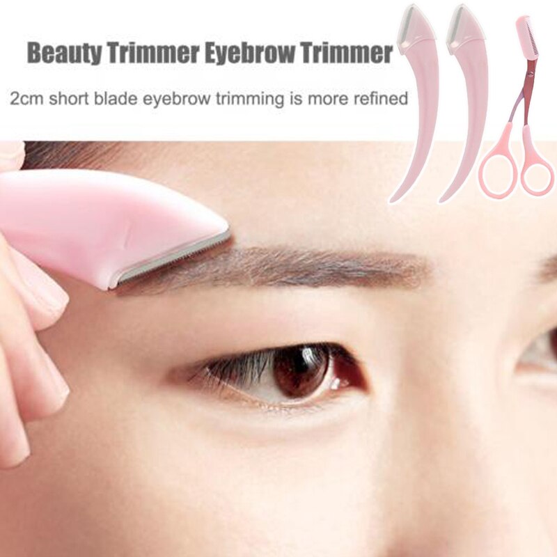 💎Buy 2 ,Get 1 FREE 💎Eyebrow Trimmer Set🌙Eyebrow Scissors With Comb