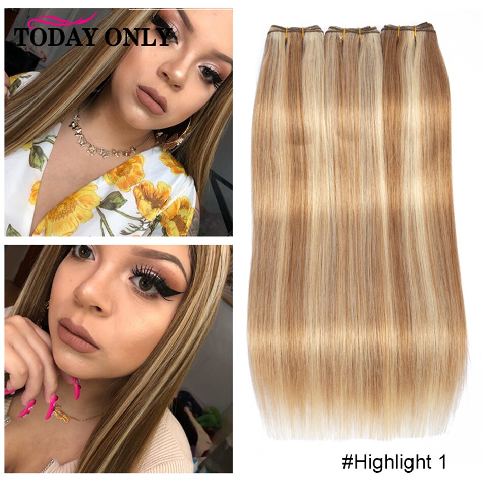 Transform Your Look with 32-inch Piano Color Ombre Hair Bundles: Highlighting and Frosted Hair Coloring for Stunning Results