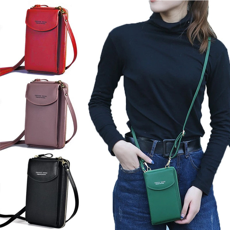 Sophisticated Simplicity: 2023 New Fashion Cellphone Shoulder Bag for Women