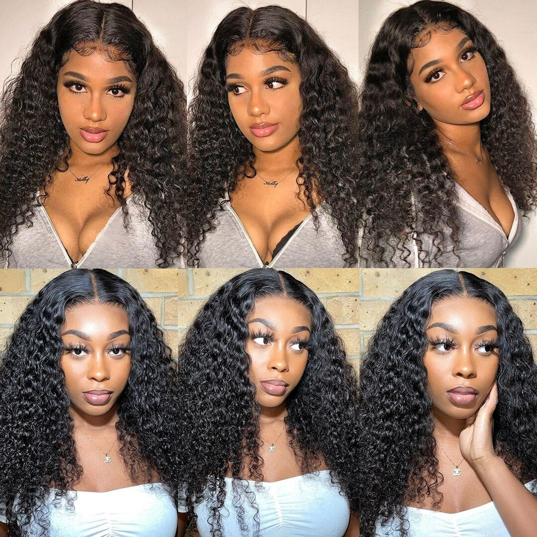 Silky Curls T-Part Lace Front Human Hair Wig