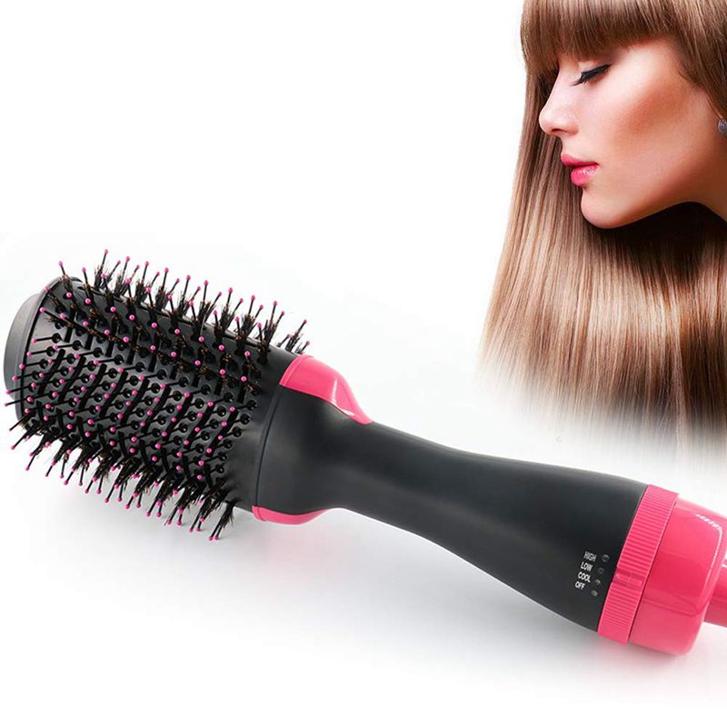 ManKami Salon One Step Hair Styling Brush with Negative Ion Generator