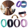 Load image into Gallery viewer, Foldable Silicone Hairband: Stretchy Magic Ponytail Holder