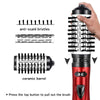 Get Salon-Quality Hair at Home with the 2-in-1 Rotating Hair Dryer Brush: Straighten, Curl, and Style with Ease