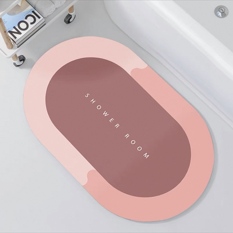 Premium Bathroom Mat: Absorbent-Non-Slip- Quick Drying- High-Quality