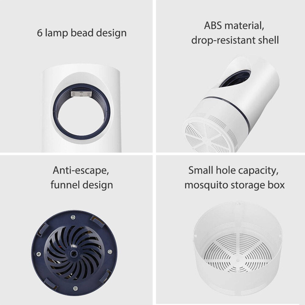 USB Mosquito Killer Lamp with LED Bug Zapper