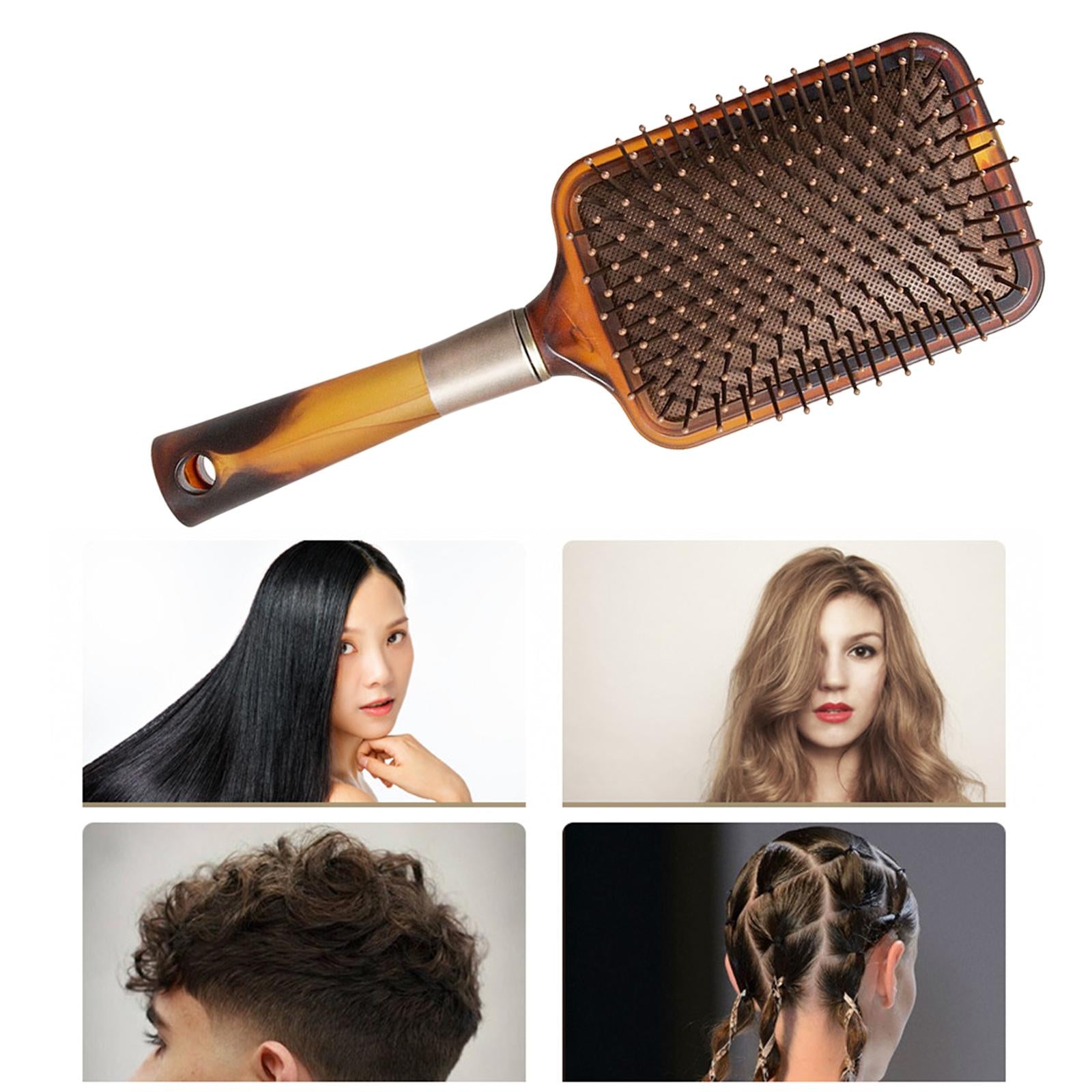 A versatile high-style brush for long hair