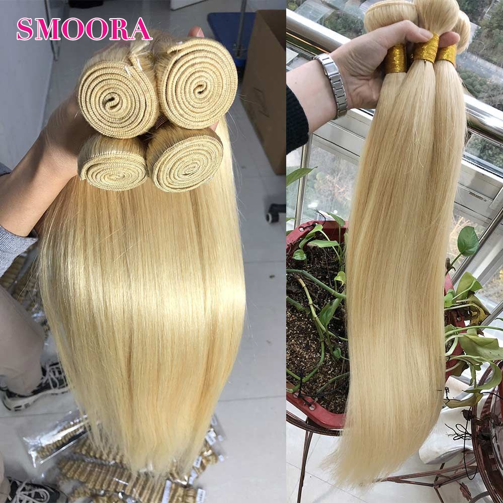 Honey Blonde Peruvian Hair Bundles - Lengths up to 40 Inches