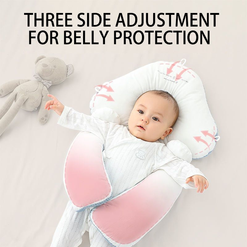 Soothing Cotton Pillow for Newborns, Prevents Flat Head