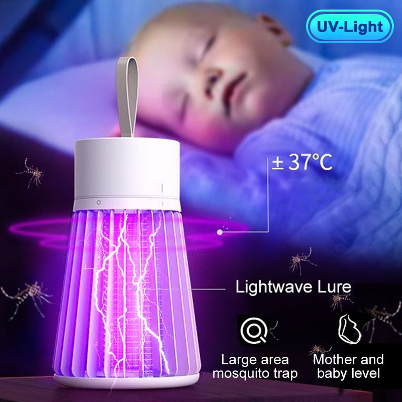 Radiation-Free Electric Mosquito Trap for Bedroom