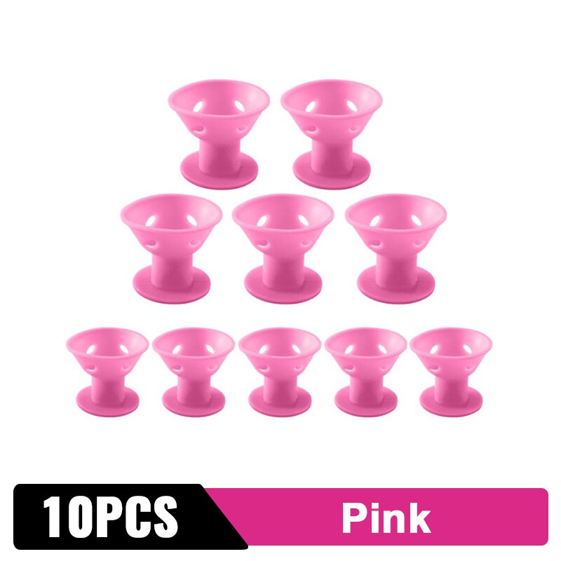 "Soft Silicone Hair Curlers: No-Heat DIY Styling Tools"