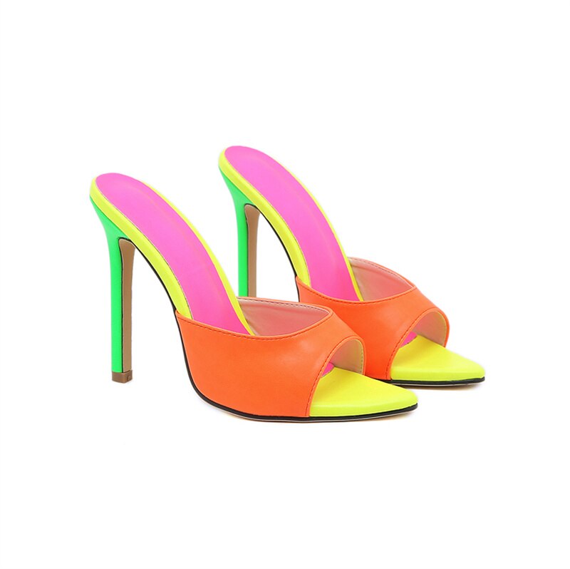 Mary Multi-color High Heels