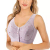 Load image into Gallery viewer, Comfortable wire-free cotton bra for elderly women