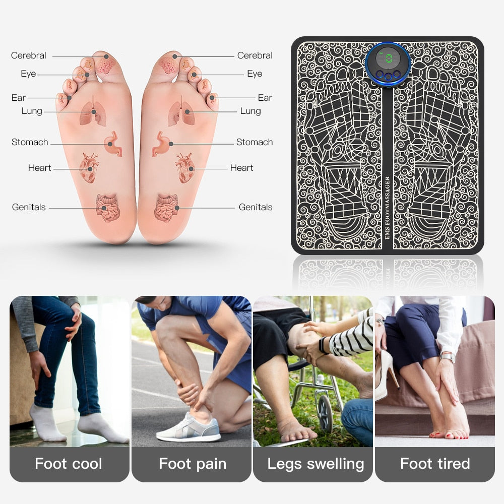 Ultimate Electric Foot Massager: Pain Relief & Relaxation