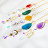 Agate Rainbow Maker: A Natural Stone Sun Catcher
