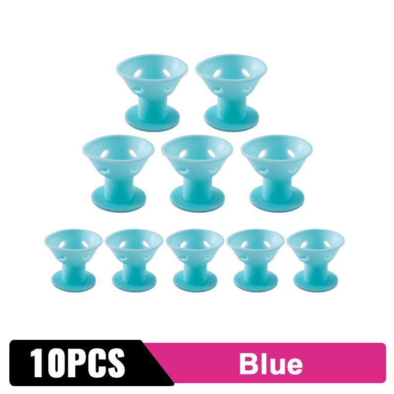 "Soft Silicone Hair Curlers: No-Heat DIY Styling Tools"