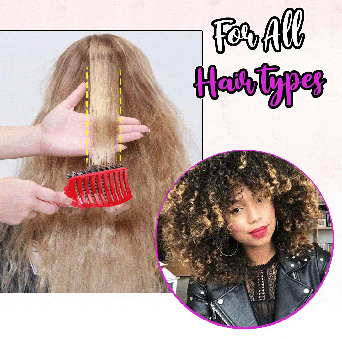 Detangling Nylon Bristle Brush