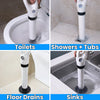 AquaForce Drain Plunger™ - Air-Powered Drain Cleaning