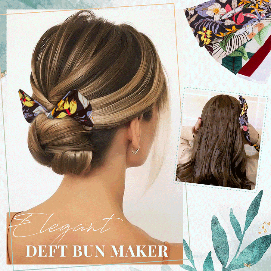 Elegant Deft Bun Maker