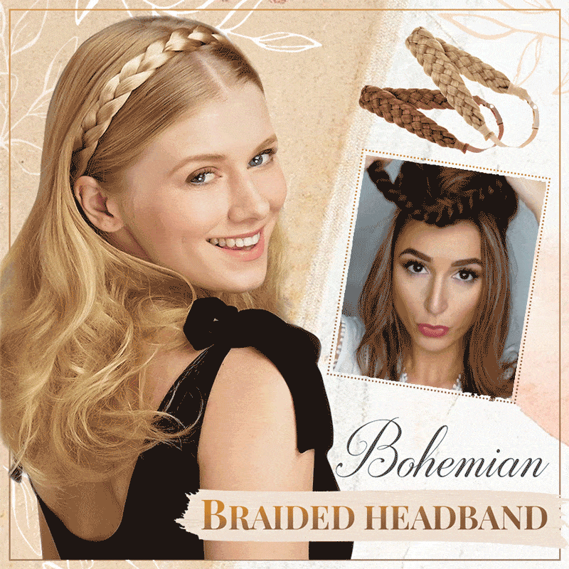 Classy Boho Braided Headband