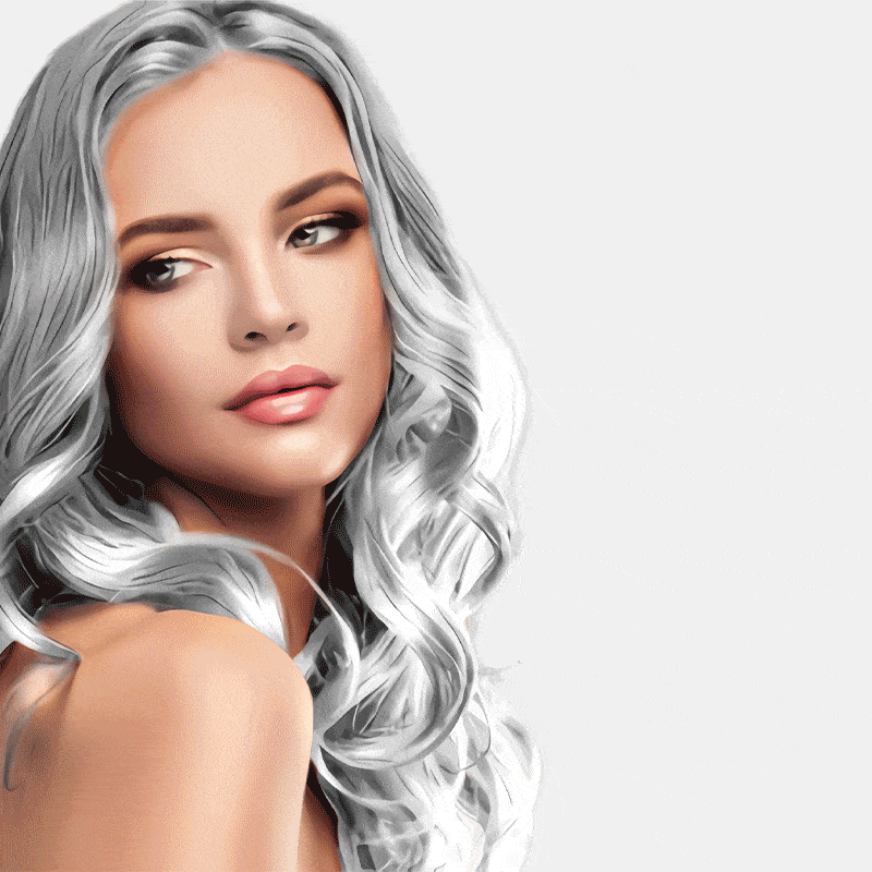 Silver Blonde Hair Dye