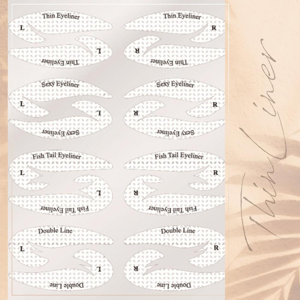 Effortless Perfect Eyeshadow Eyeliner Stencil